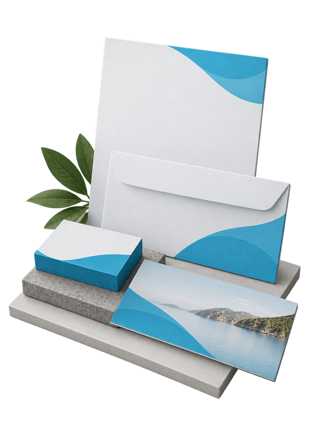 3D illustration for Brand style package