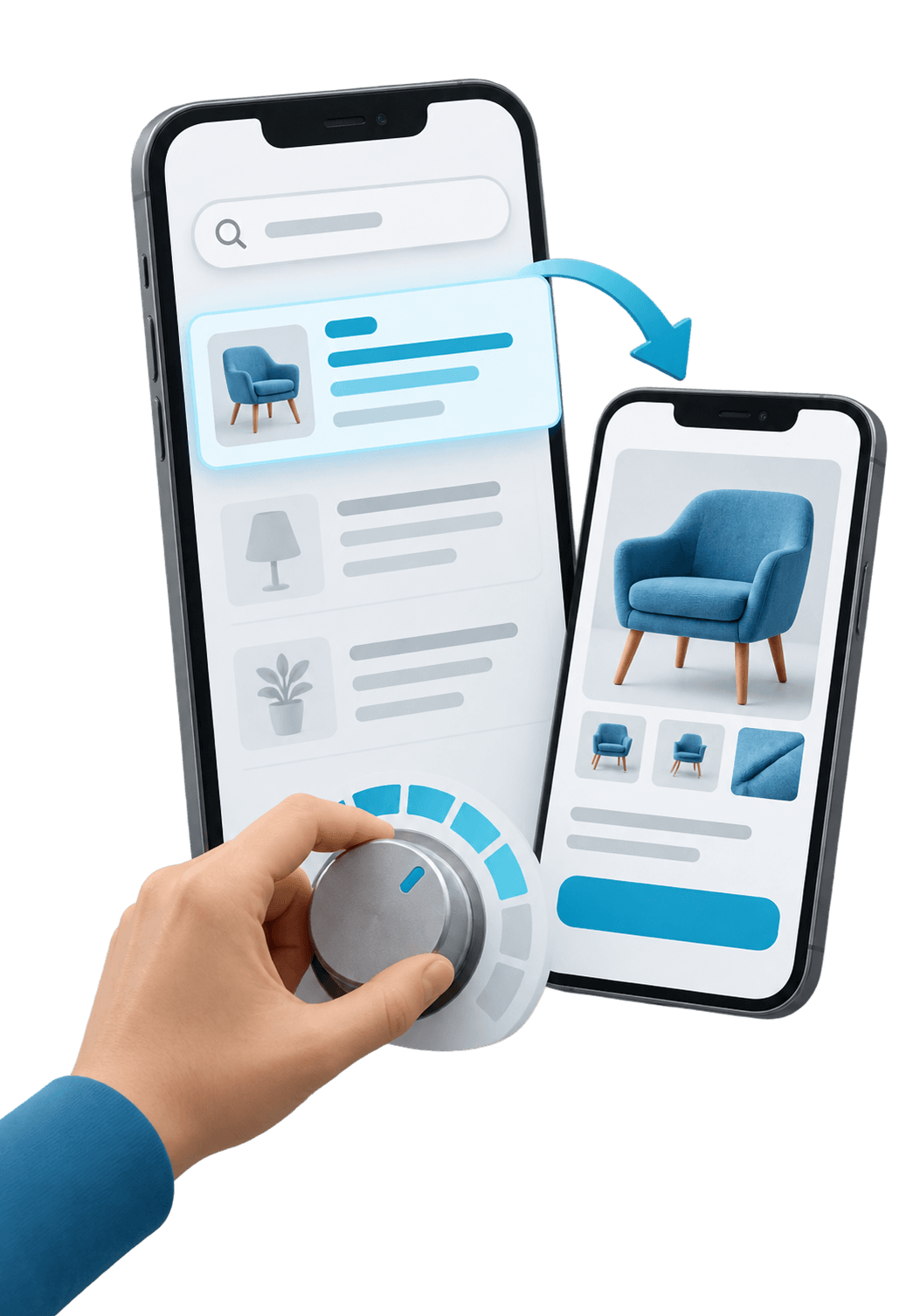 3D illustration for Search engine marketing (SEA)
