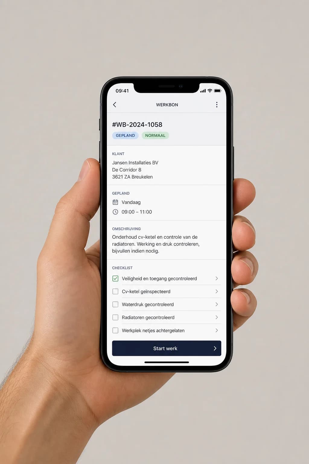 Je dag op je telefoon