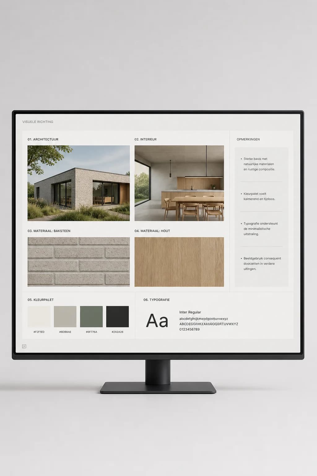 Beeld, typografie en sfeer