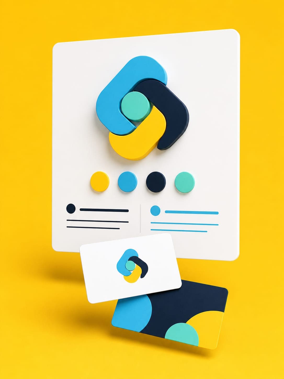 Example of logo design: Een logo met varianten