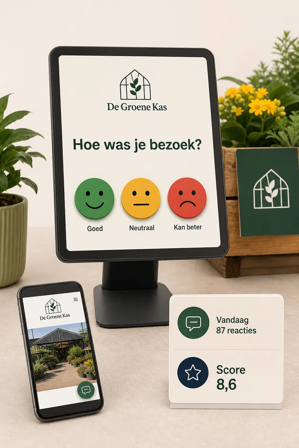 Feedback verzamelen en volgen