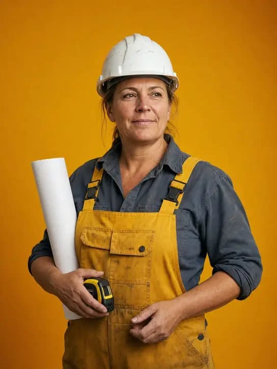 Portrait for a construction company