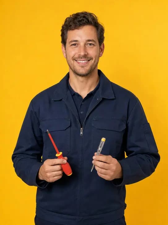 Portrait for a electrician
