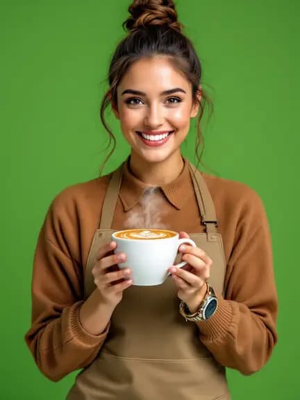Portrait for a coffee bar