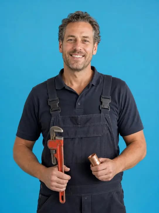 Portrait for a plumber