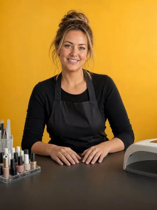 Portrait for a nail salon