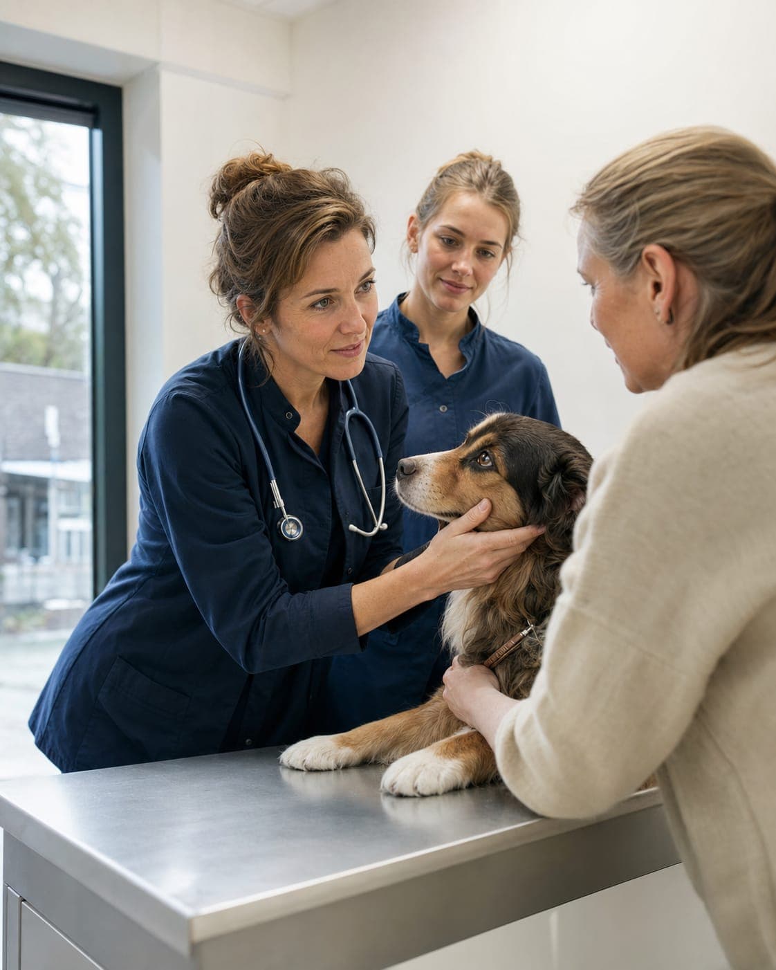 Impressiefoto for a veterinary practice