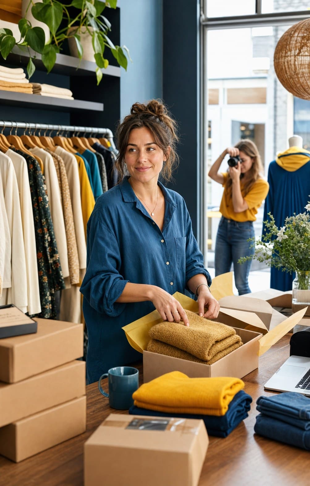 Impressiefoto for a fashion & webshop
