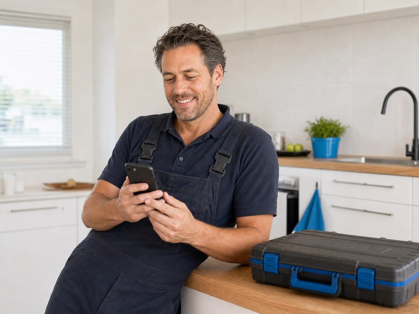 CTA beeld for a plumber