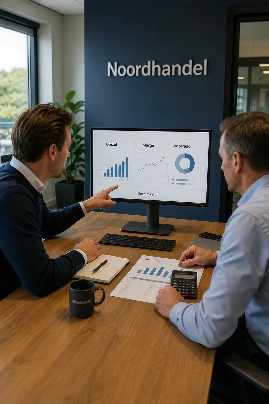 Resultaten en trends bespreken