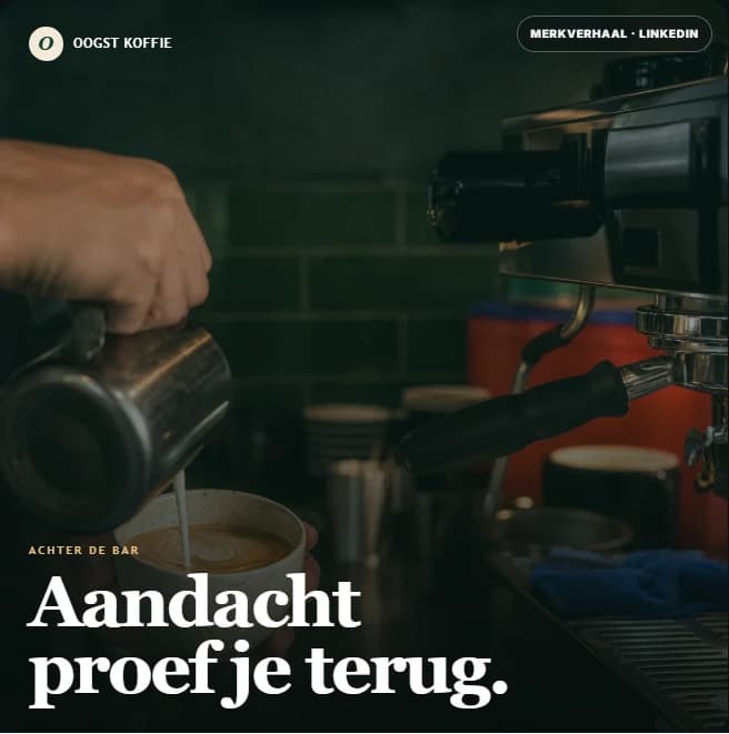 Een merkverhaal voor LinkedIn
