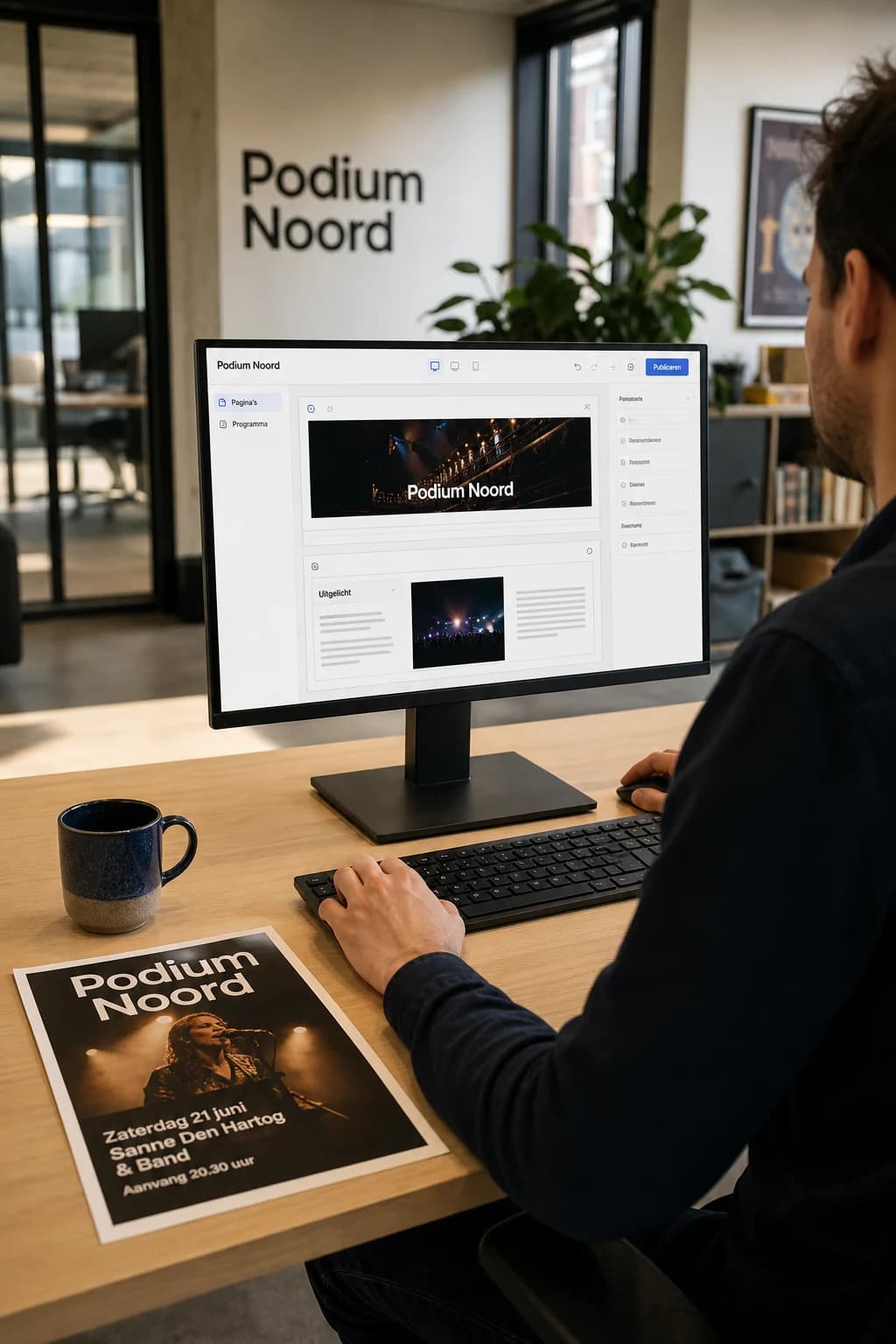Een redactionele website beheren