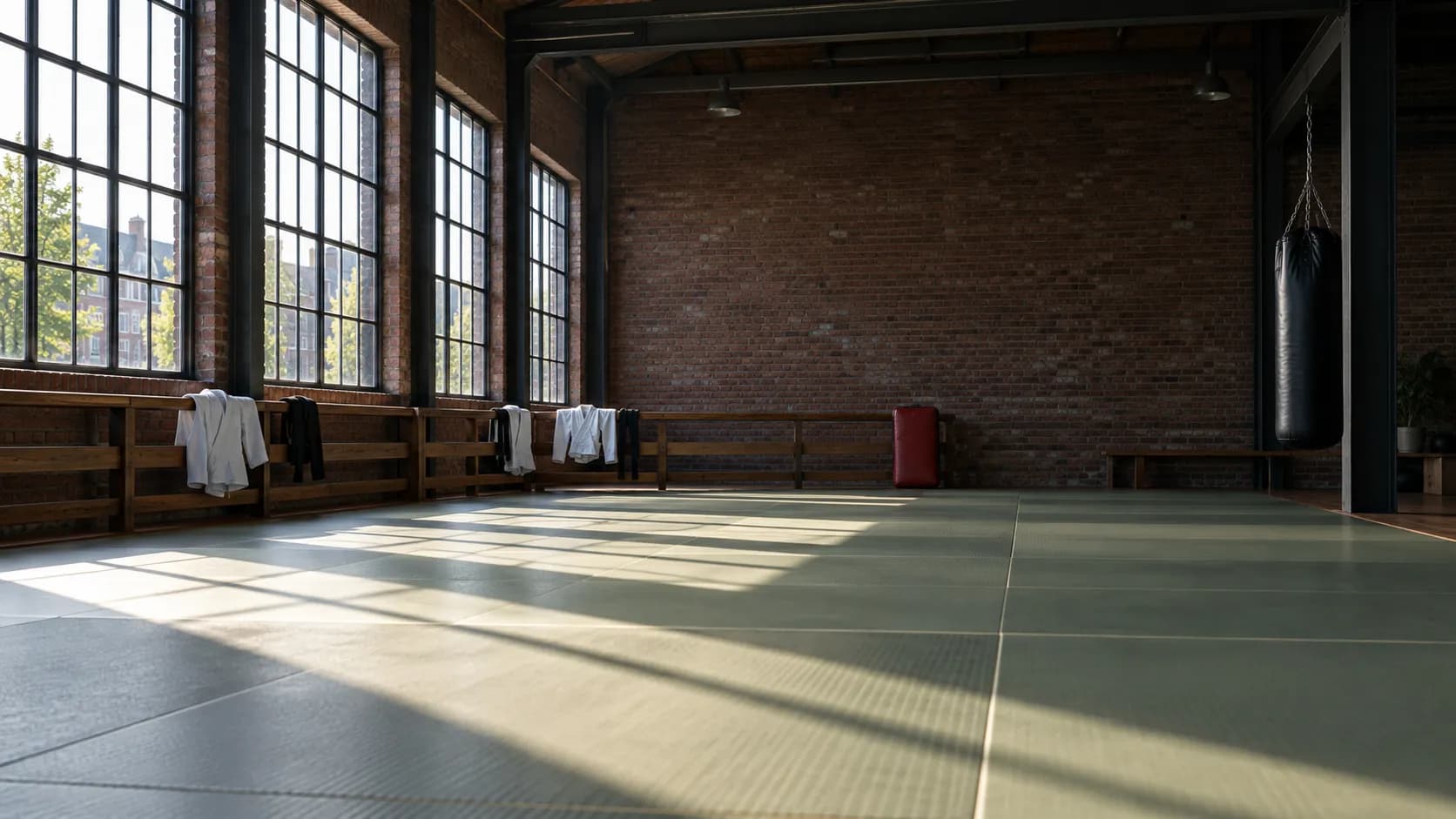 Sfeerbeeld voor een vechtsportschool