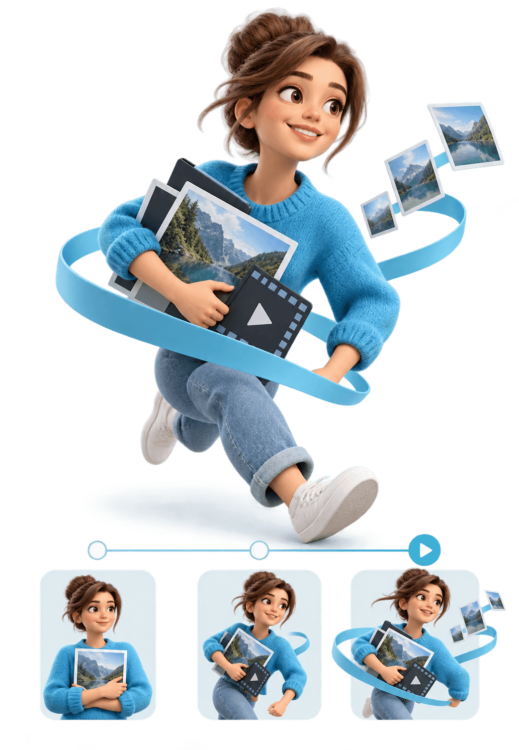 3D illustration for Motion graphics