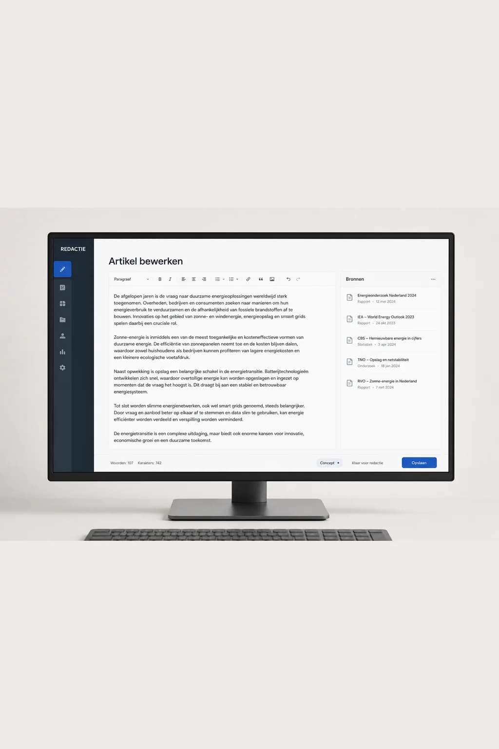 Example of content & copywriting: Een artikel met structuur