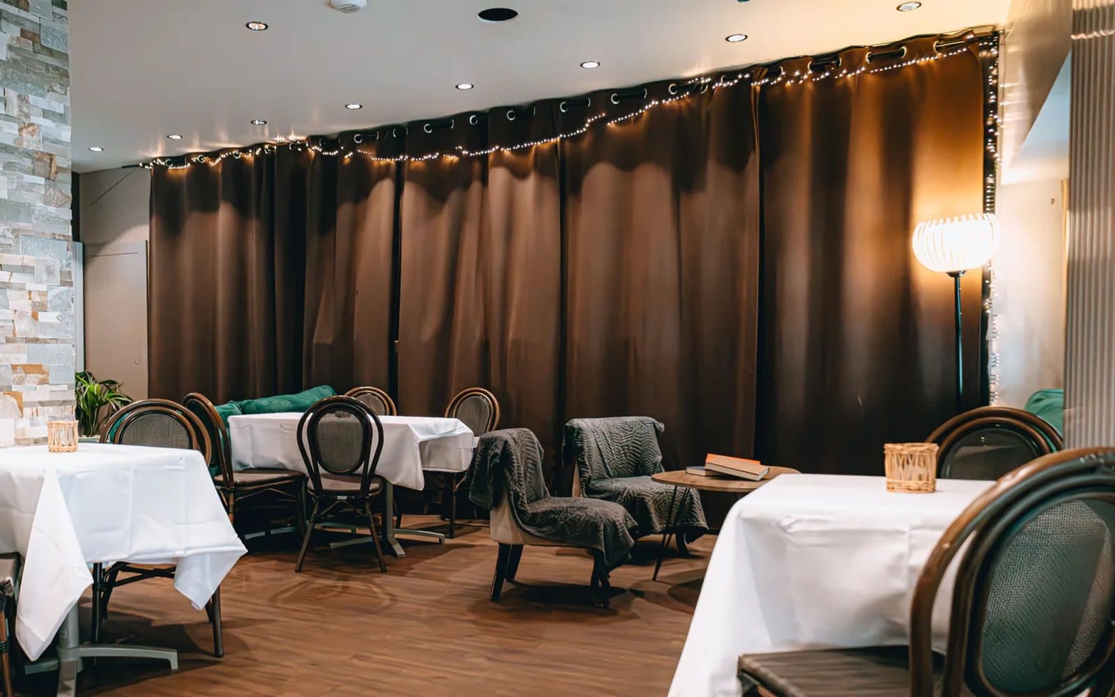 Impressiefoto for a bistro