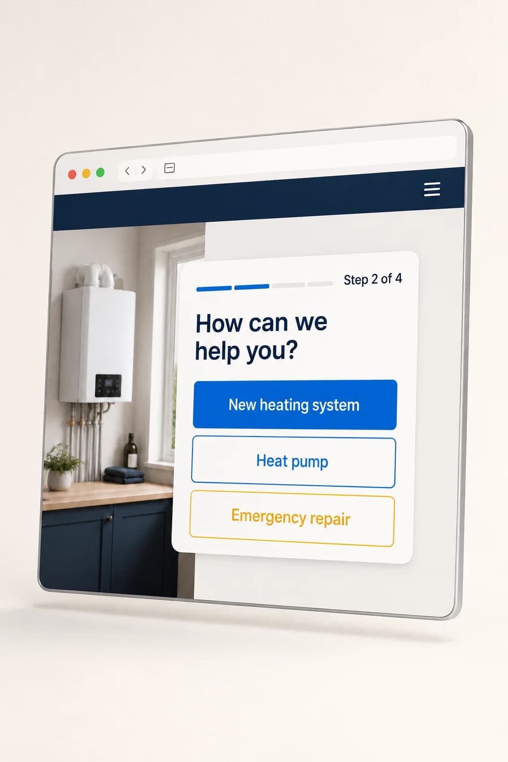 Example of lead qualification bot: Een kwalificatiegesprek