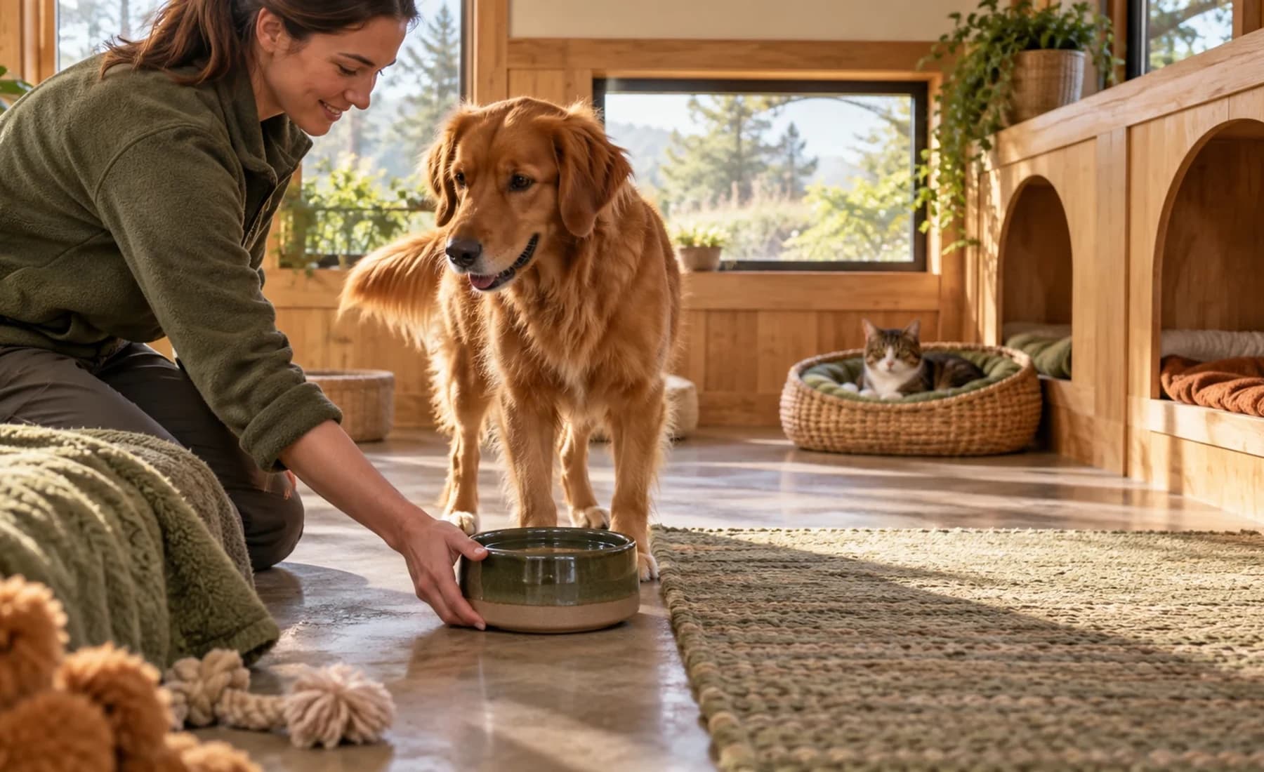 Atmosphere image for a pet boarding service
