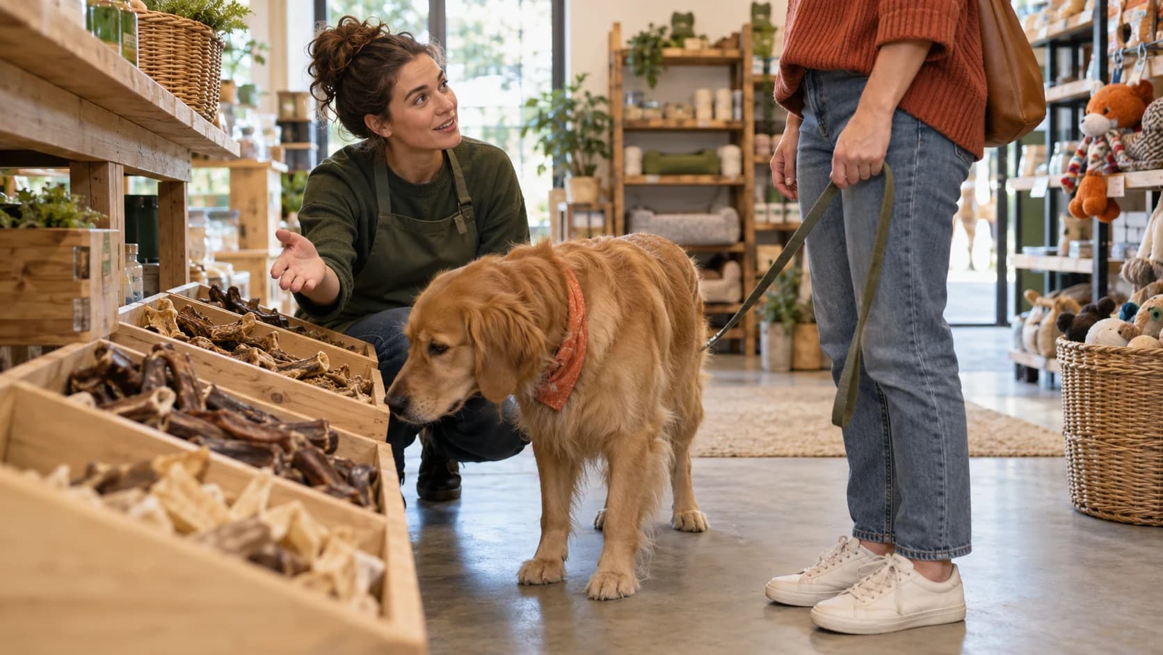Sfeerbeeld voor een dierenspeciaalzaak