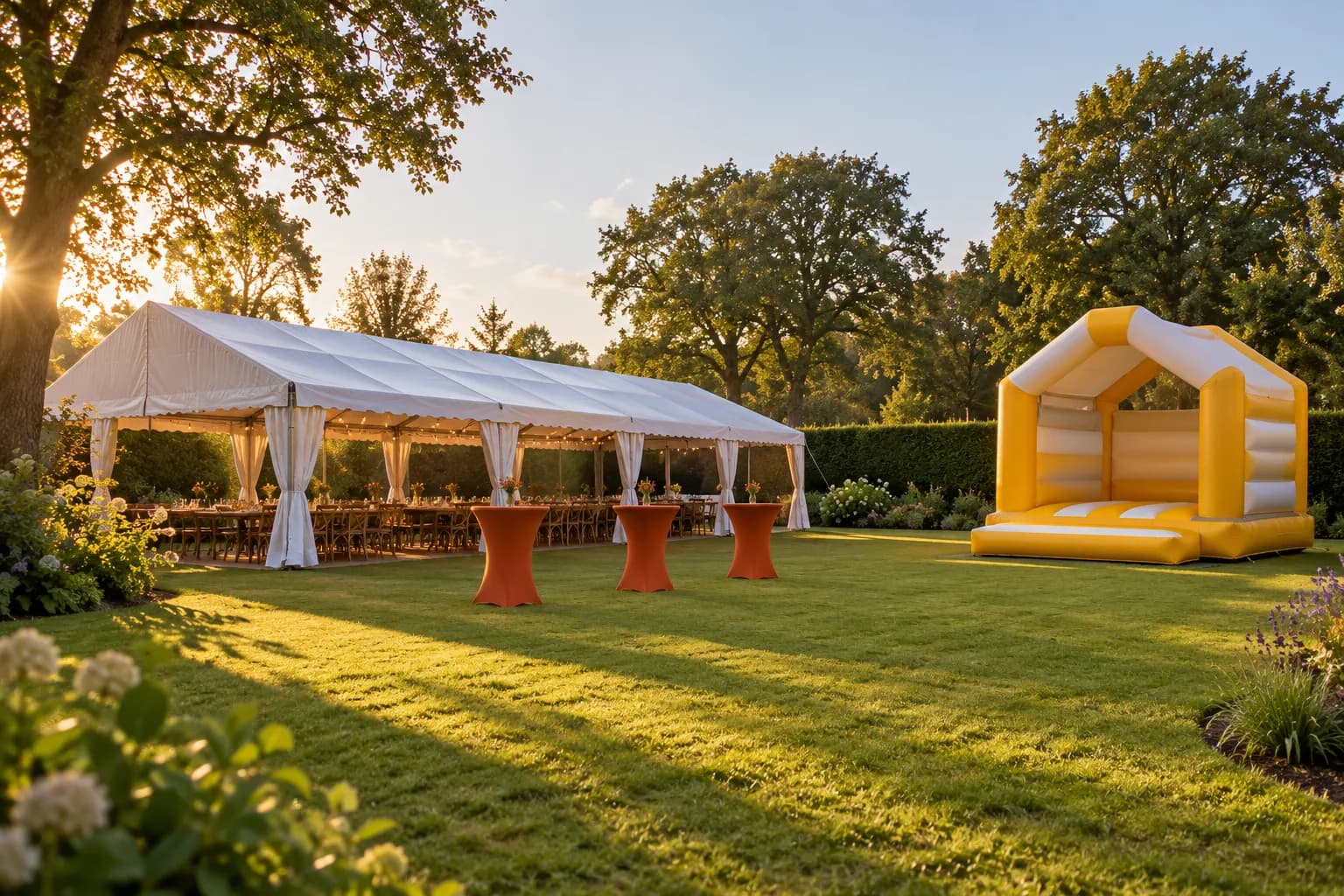 Atmosphere image for a party rental