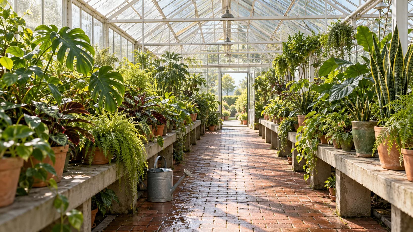 Atmosphere image for a garden centre