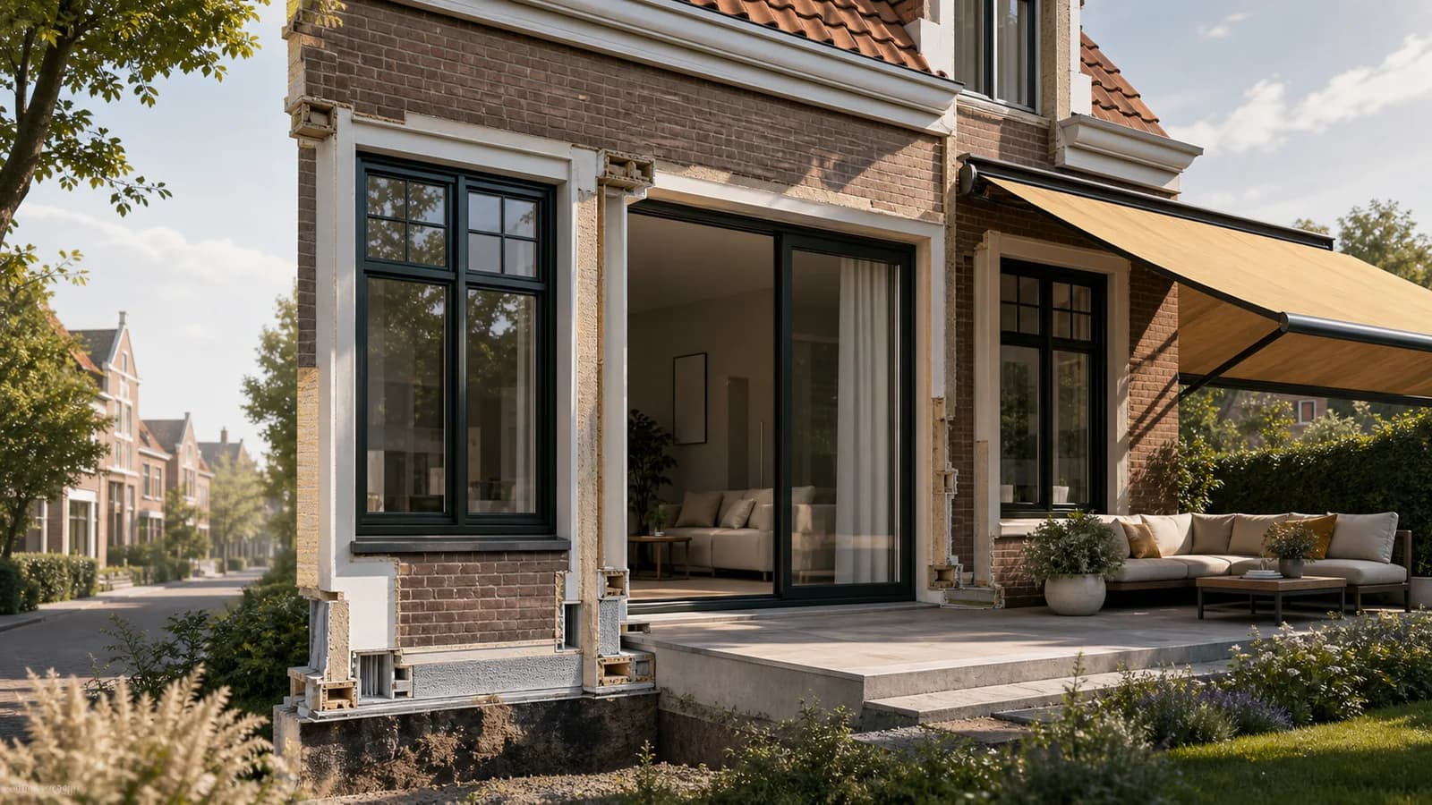 Atmosphere image for a window frame & sunshade specialist