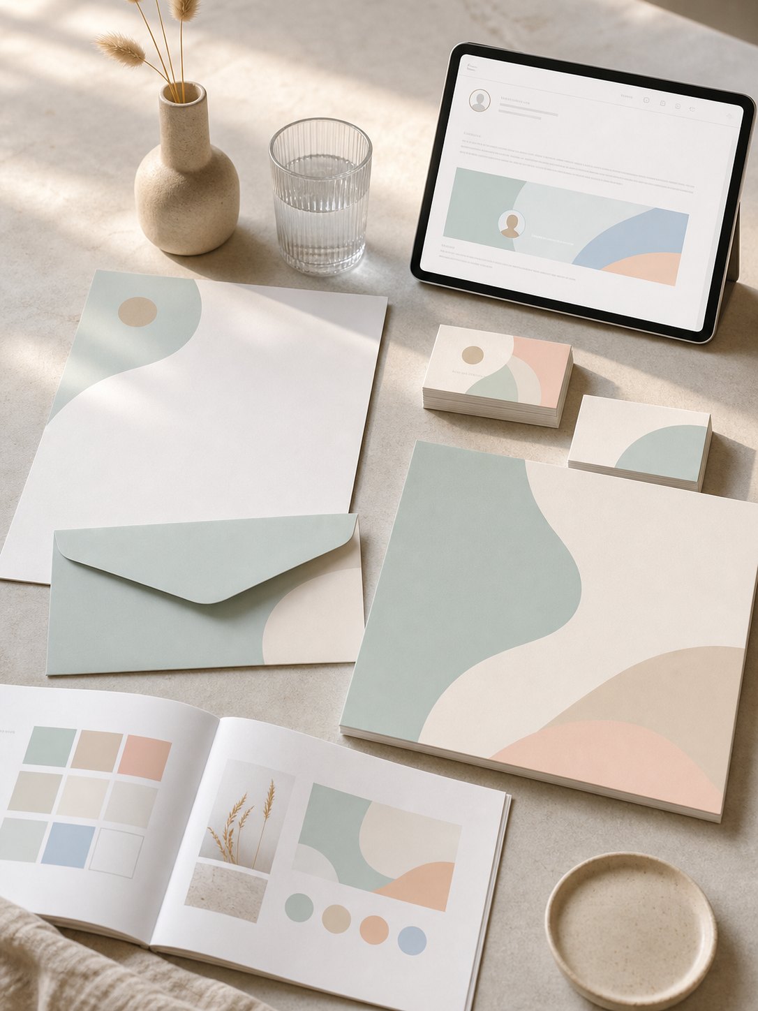 Illustratie van huisstijl door mediasimpel