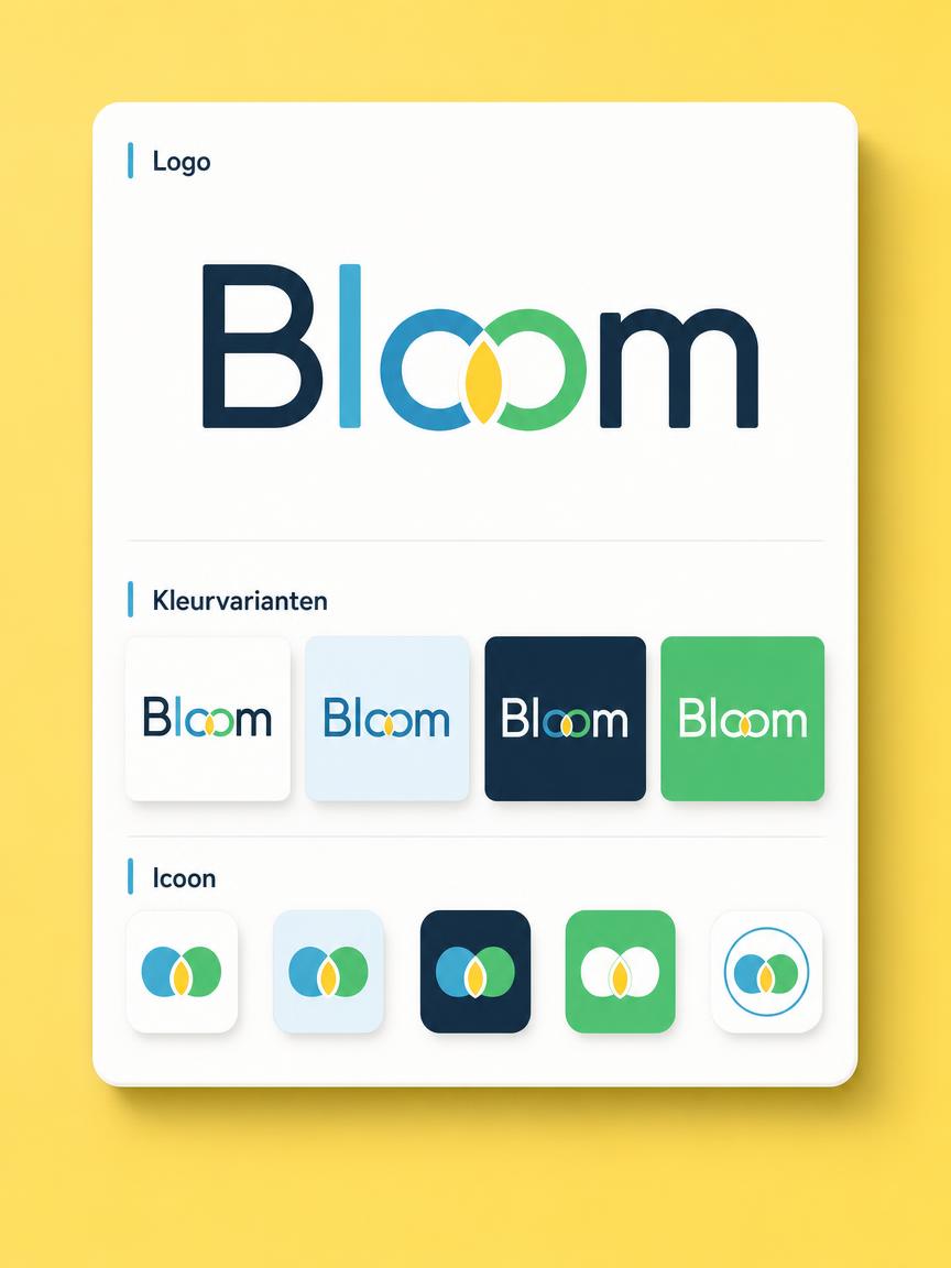 Voorbeeld Logo & branding