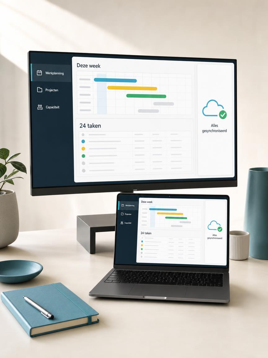 Realistische mock-up van een Nederlandse Windows-desktopapp