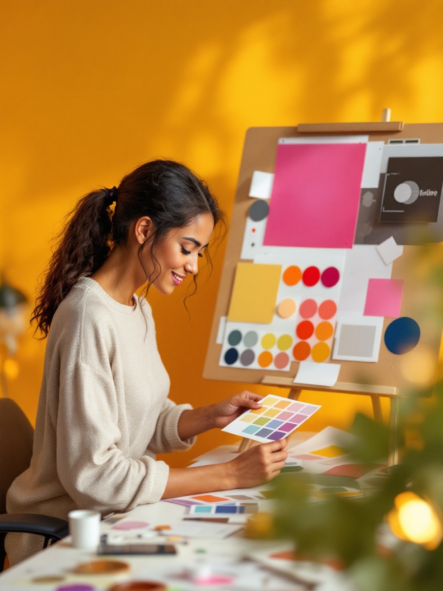 Professioneel moodboard in de praktijk bij mediasimpel