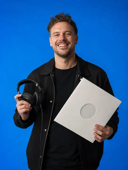 Portret voor dj
