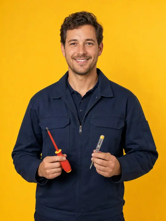 Portret voor elektricien