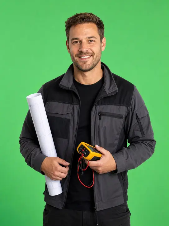 Portret voor installatiebedrijf