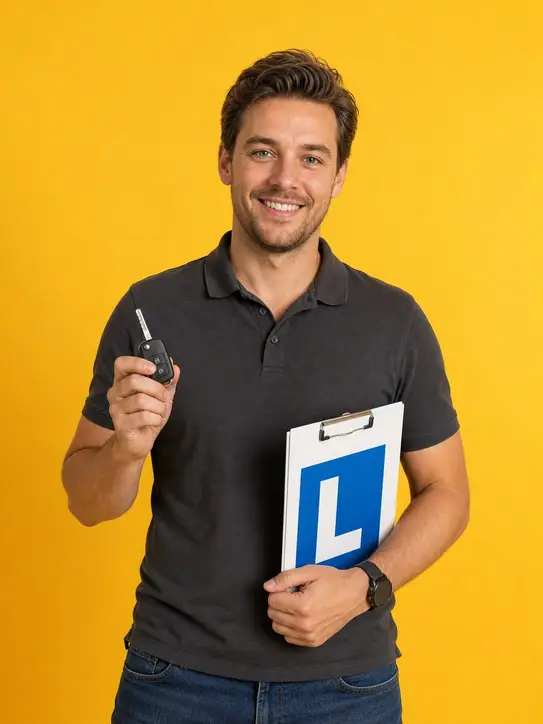 Portret voor rijschool