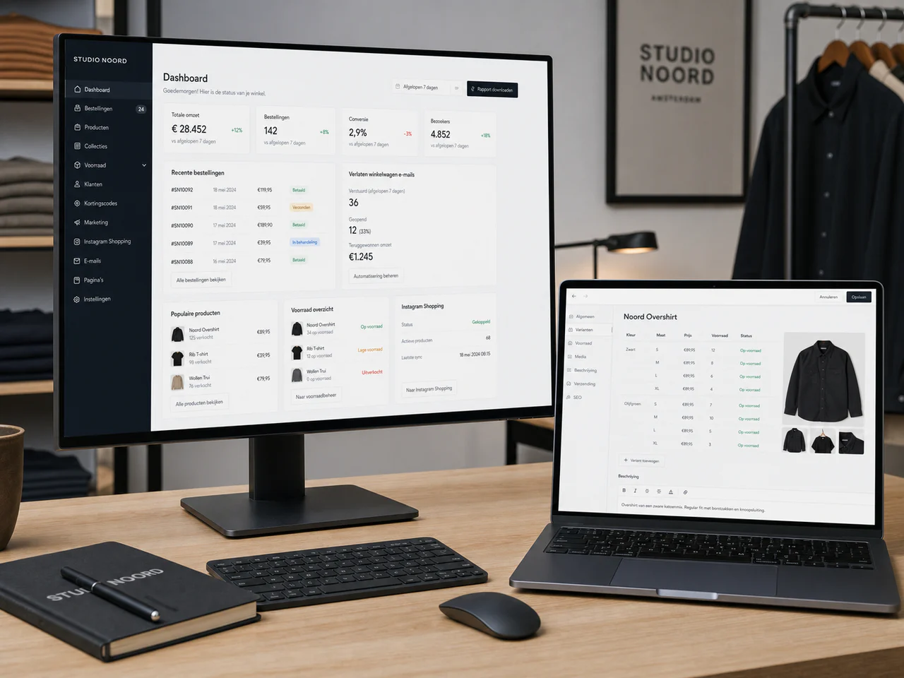Dagelijks beheer voor fashion & webshop