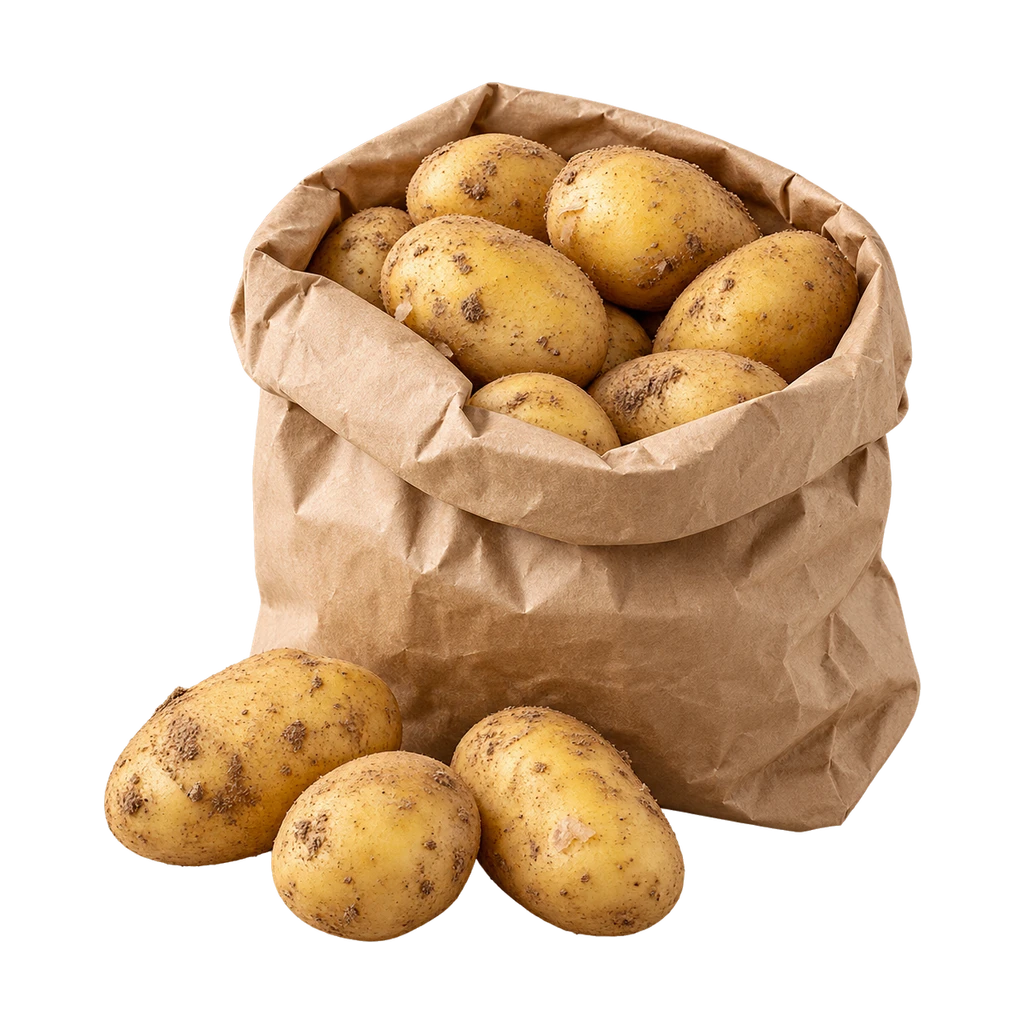 Aardappelen kruimig