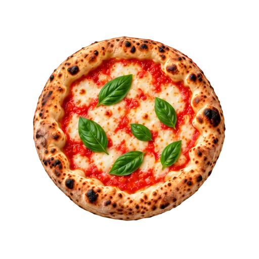 Volledige Margherita uit de houtoven