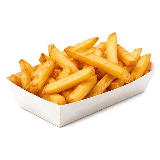 Bakje met verse friet
