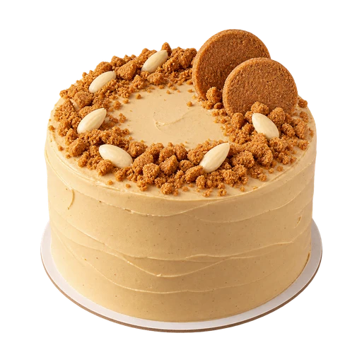Speculaastaart met amandelen