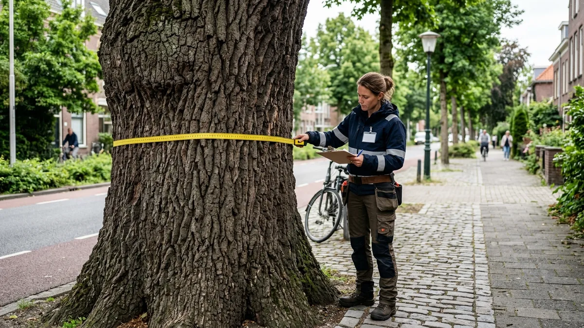 Kapvergunning controleren op locatie