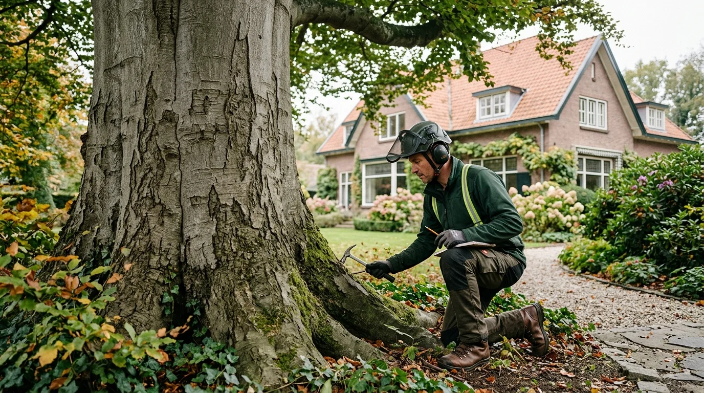 Monumentale beuk in Zeist geïnspecteerd