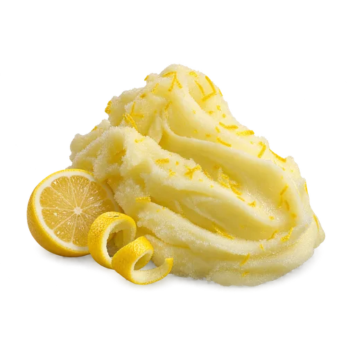 Spatelportie Citroensorbet
