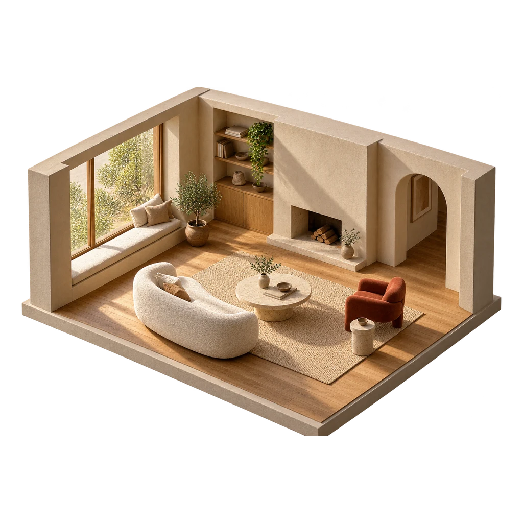 Uitvoering als architectuurmaquette