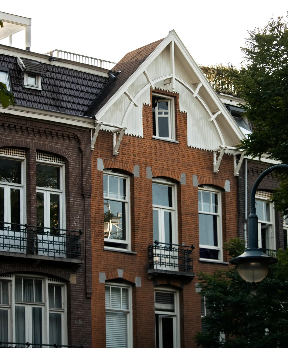 Woonhuizen in een Zwolse wijk